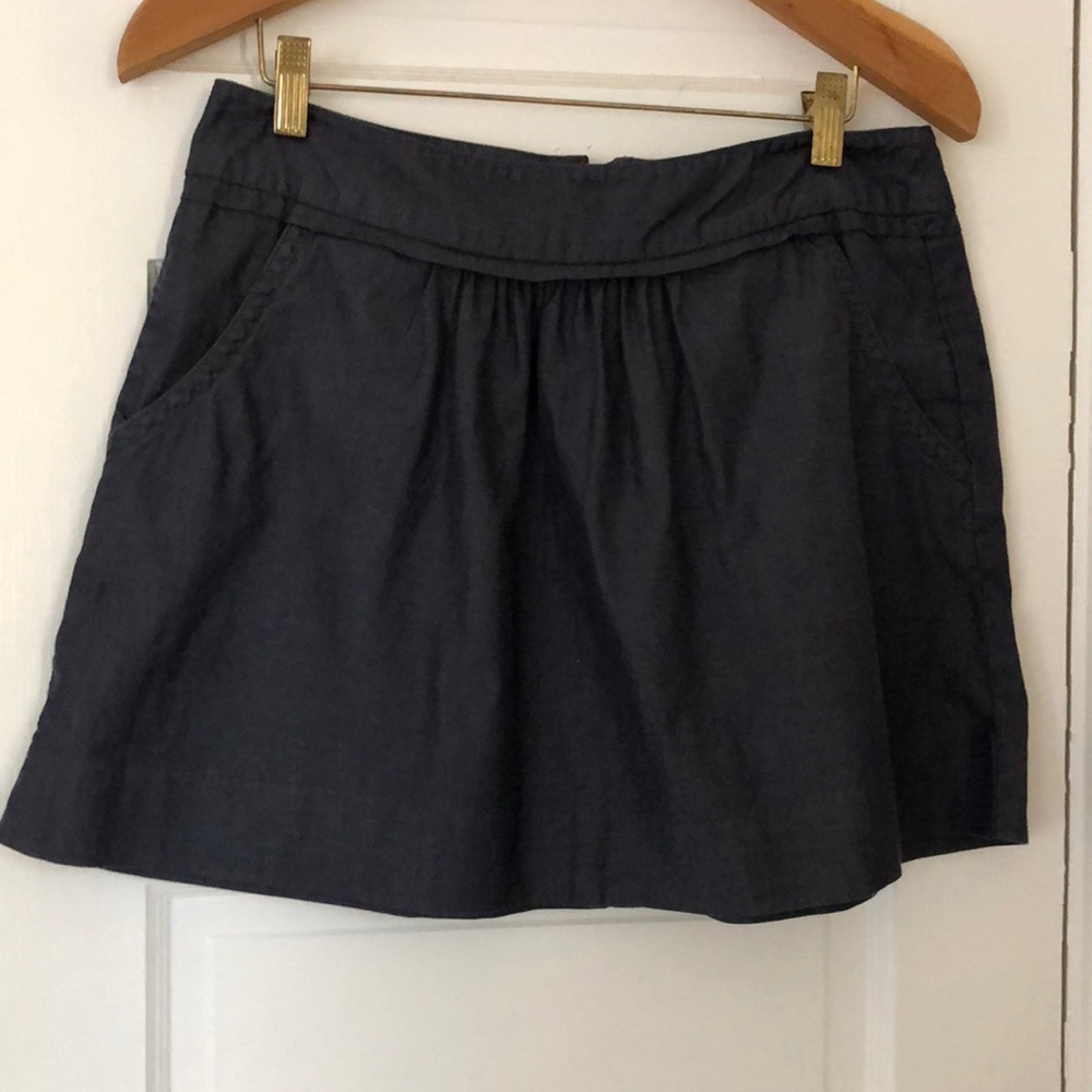 J. Crew mini skirt w/ pockets